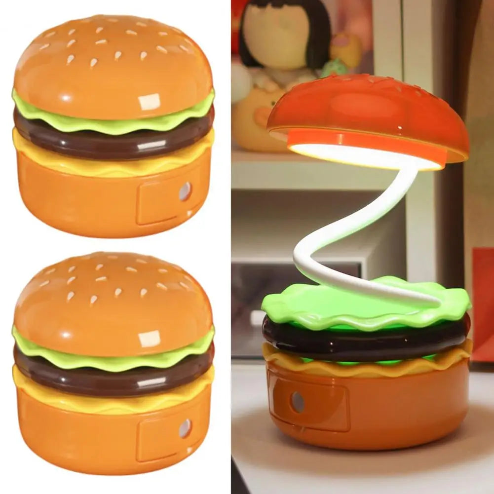 Hamburger Table Lamp with Pencil Sharpener