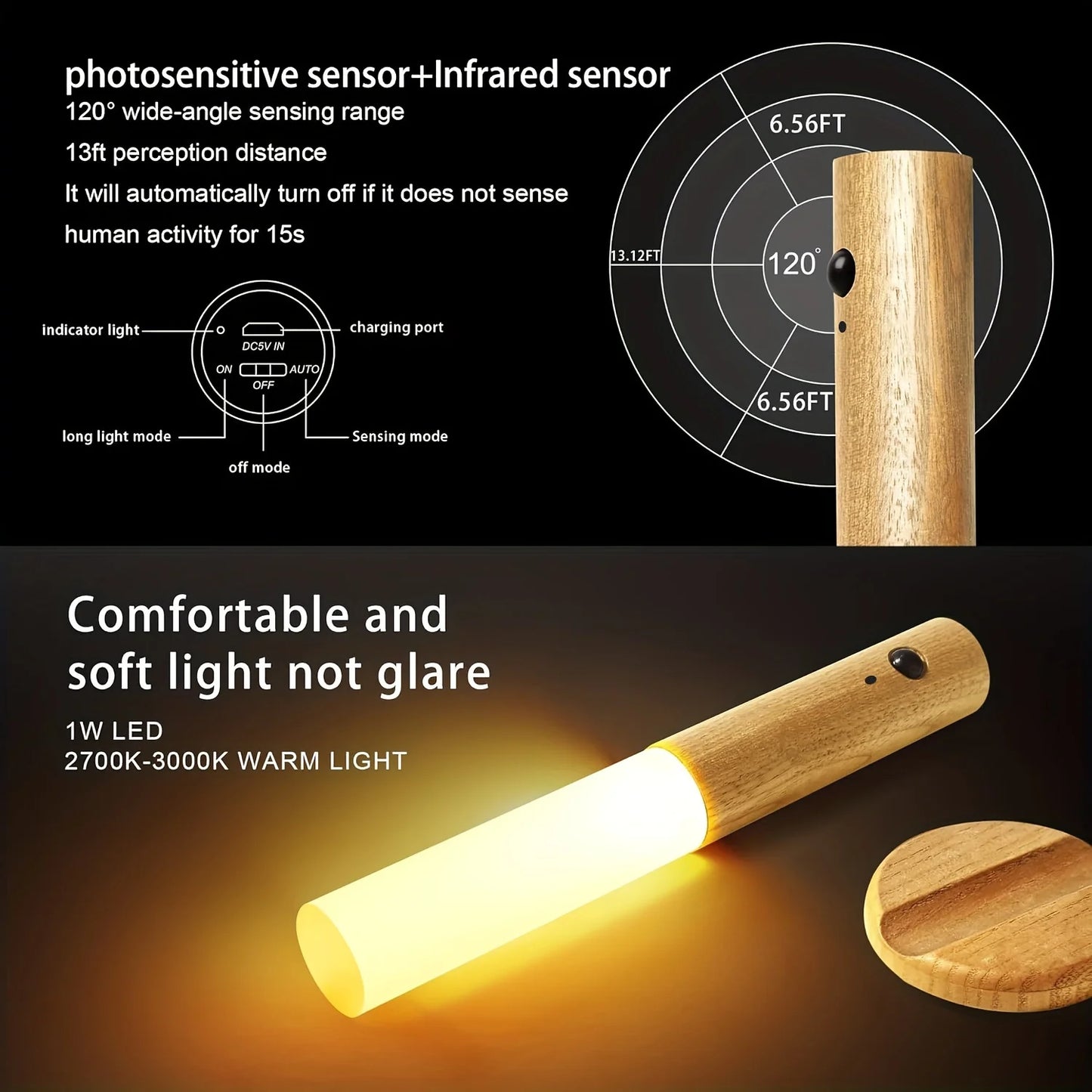 Night Light LED Rechargeable