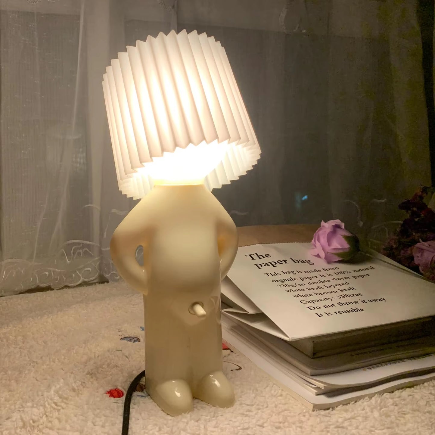 Naughty Boy Bedside Light 