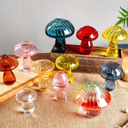 Colourful Mushroom Vase 