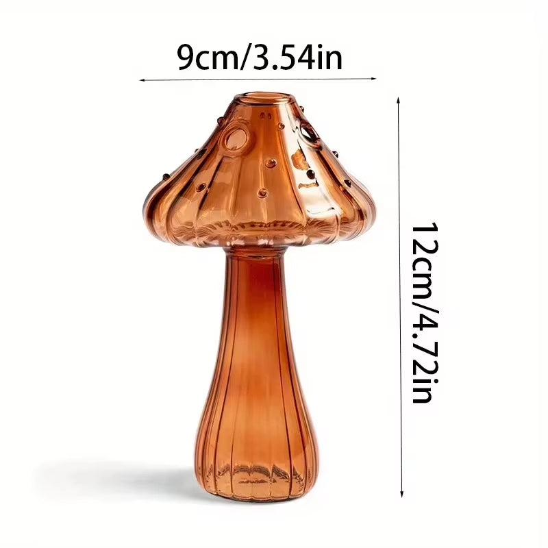 Colourful Mushroom Vase 