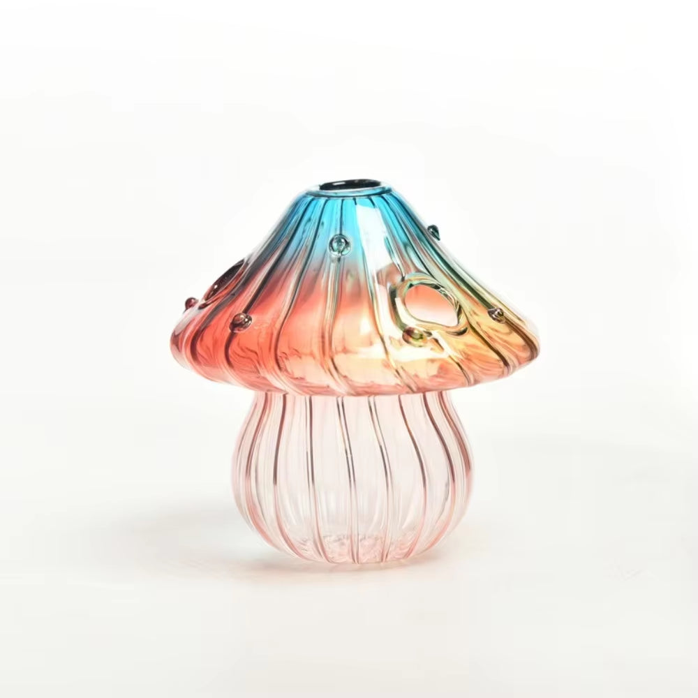 Colourful Mushroom Vase 