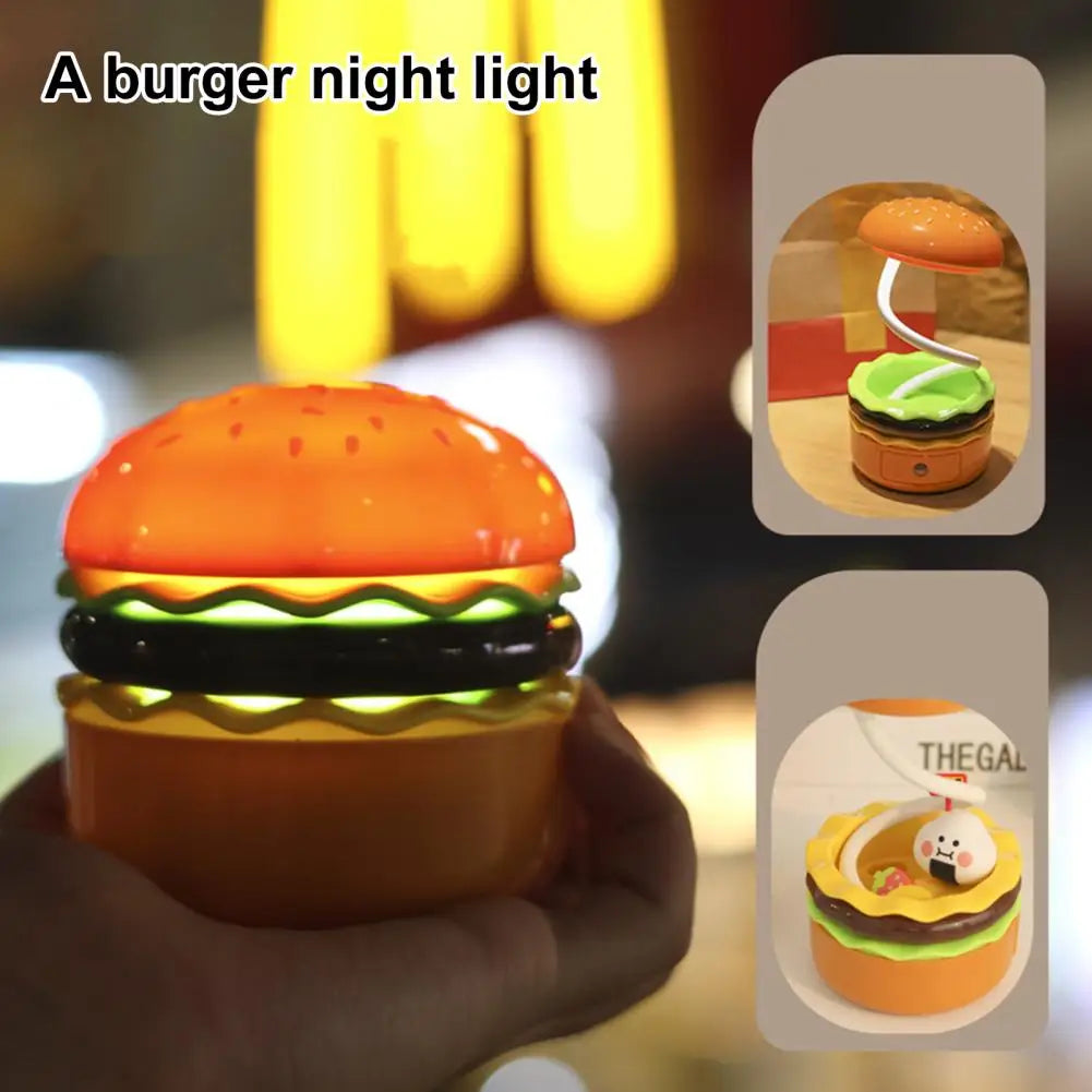 Hamburger Table Lamp with Pencil Sharpener 