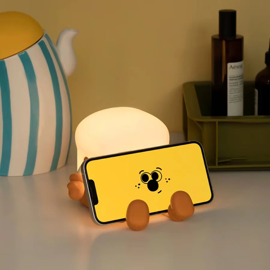 Kids Cute Milk Carton Toast Night Lamp 